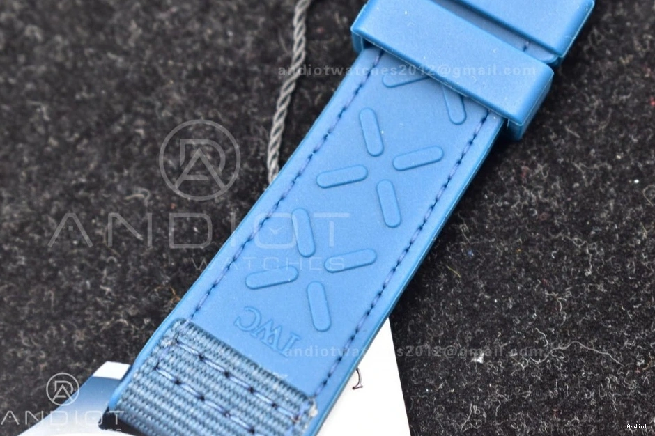 Sport Best Blue Edition Strap on Blue for M+F Pilot Ceramic Nylon Good' Watch A2892 of 'Laureus 1123